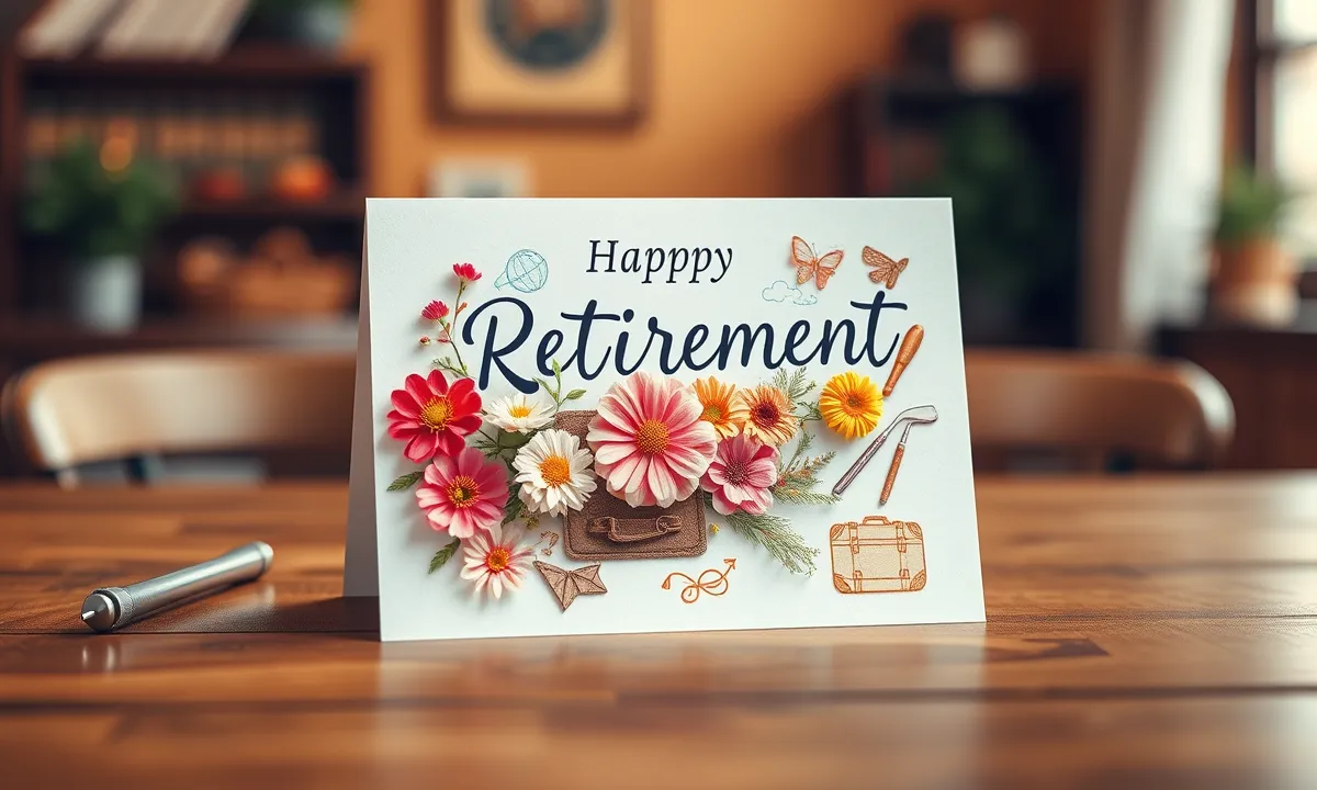 retirement card